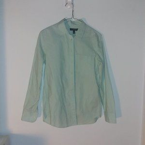 👵 3/$30 Teal Banana Republic Button Up Top Dillon Shirt Size S